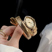 Load image into Gallery viewer, Gold Cobra Watch