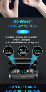 LCD Display Earbuds | Best Bluetooth Earbuds | Girly Butik