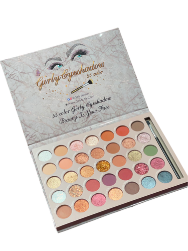 Eyeshadow Color Palette | Makeup Color Palette | Girly Butik