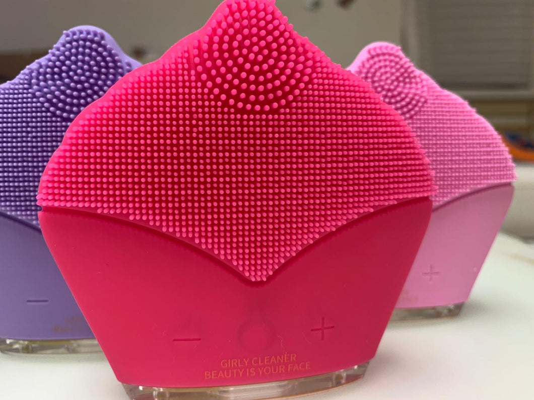 Silicone Facial Brush | Silicone Face Scrubber | Girly Butik