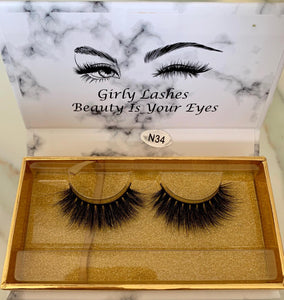 Girly Lashes - Model N34
