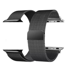 Load image into Gallery viewer, Black Strap Stainless Steel
