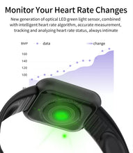 Load image into Gallery viewer, Black Smart Watch | Men&#39;s Smart Watch | Girly Butik